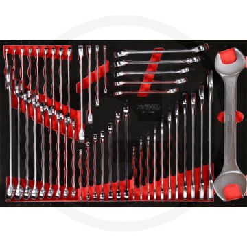 Ks tools werkzeugsatz schraubenschlüssel 46-teilig - Öl- und chemikalienbeständig