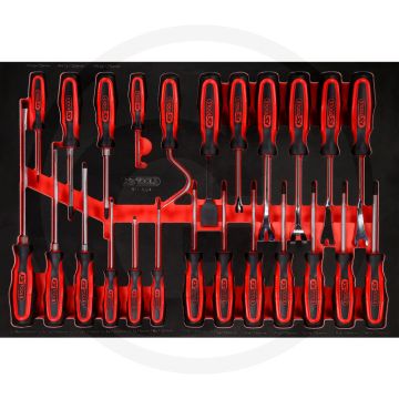 Ks tools werkzeugsatz schraubendreher 24-teilig - Öl- und chemikalienbeständig