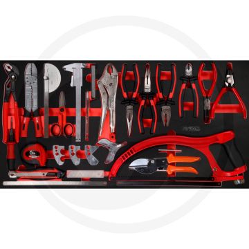 Ks tools einlage zangen und messwerkzeug 39-teilig - Öl- und chemikalienbeständig