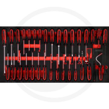 Ks tools ks tools werkzeugsatz schraubendreher 33-teilig - Öl- und chemikalienbeständig