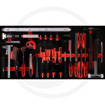 Ks tools einlage hammerund messwerkzeug 36-teilig - Öl- und chemikalienbeständig