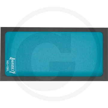 Hazet 2-componenten zachtschuiminzet leeg - 1/3 inzetstuk - 342 x 172 mm