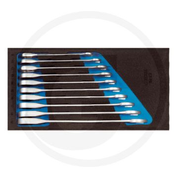 Gedore steeksleutel met ringratelset ct-module 10-delig - sleutelmaten 8-19 mm