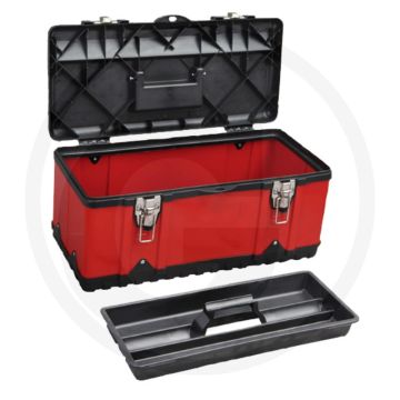 Gereedschapskoffer met metall scharnieren - 470 x 238 x 203 mm, 2 kg