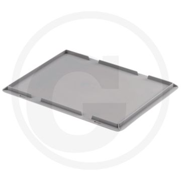 Deksel 400 mm grijs - breedte 300 mm
