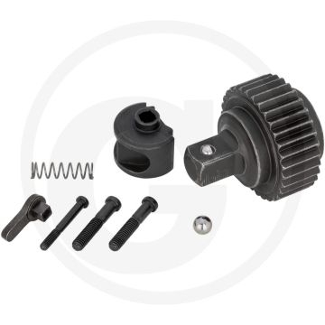 Hazet reparatur-satz außen-vierkant 1/2" - ersatzteil satz knarr-rad 12,5 = 1⁄2″ - made in germany