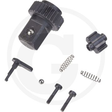 Hazet reparatur-satz außen-vierkant 1/2" - ersatzteil satz knarr-rad 12,5 = 1⁄2″ außen-vierkant