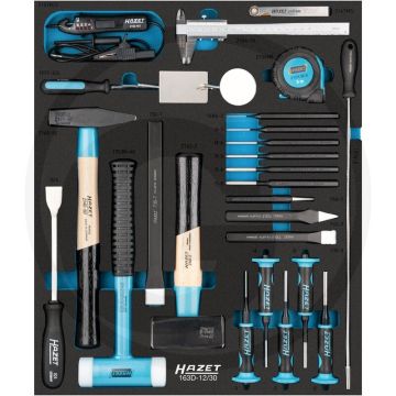 Hazet werkzeug-sortiment 30-teilig met hazet safety-insert-system (sis)