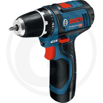 Bosch accu-boorschroefmachine gsr 12v-15 - draaimoment: 15/30 nm