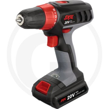 Perceuse-visseuse sans fil Skil 2842 aa - 18v max, 1.5 ah, mandrin 10 mm - légère et puissante