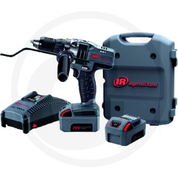 Ingersoll rand accu-boorschroefmachineset d5140eu-k22 - 80 nm max. draaimoment