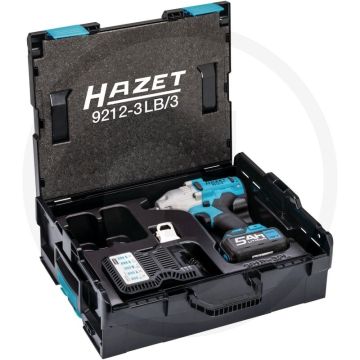 Hazet accu slagmoersleutel 3-delig - 500 nm koppel