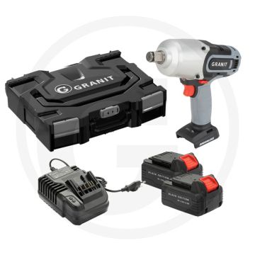 Black edition accu-slagmoersleutel 3/4" 1100 nm brushless 4,0 ah 18v