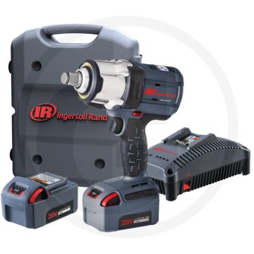 Ingersoll rand accu slagmoersleutel 3/4" 20v, w7172eu-k22 - max. draaimoment 1.360 nm