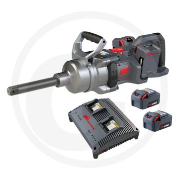 Ingersoll rand accu slagmoersleutel 1" 20v met lange spindel - max. draaimoment 3000 nm