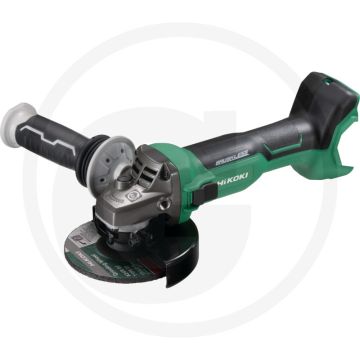 Hikoki haakse slijper, 125 mm, 36 v, kick-back-stop, at-modus, 2,8 kg