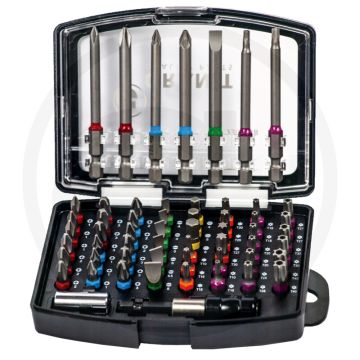 Black edition black edition bitbox 57-delig met s2 stalen bits