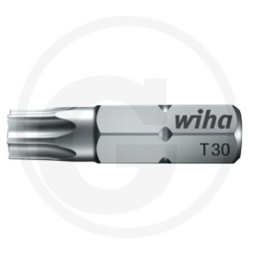 Wiha embout wiha - torx® t10, longueur 25mm, 10 par boîte