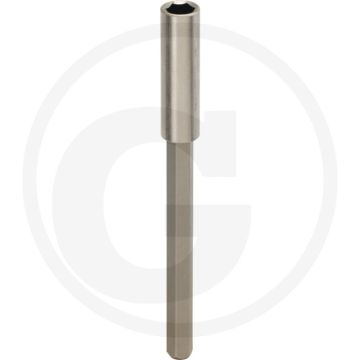 Ks tools 1/4” magnetische bithouder, 100mm - din 7427, magnetisch, voor 1/4" bits - ideaal voor handwerk en industrie