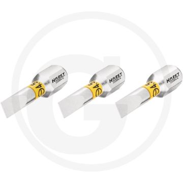 Hazet schraubendreher-einsatz-satz (bit) 3-teilig - schlitz profil 4.5 mm