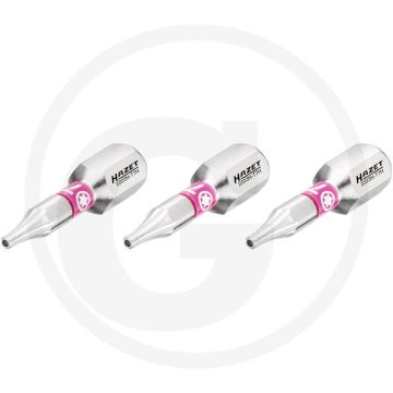 Hazet schraubendreher-einsatz-satz (bit) 3-teilig - tamper resistant torx® profil 25mm