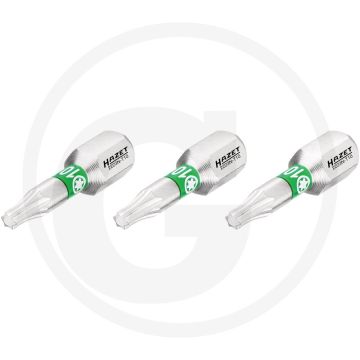 Hazet schraubendreher-einsatz-satz (bit) 3-teilig, innen torx® profil, 25 mm