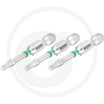 Hazet schraubendreher-einsatz-satz (bit), lang 3-teilig, innen torx® profil, 50 mm