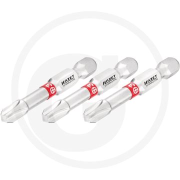 Hazet schraubendreher-einsatz-satz (bit), lang 3-teilig - ph3, 50mm