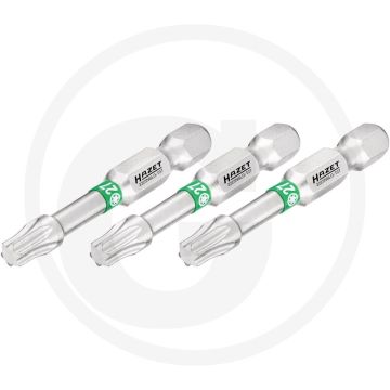 Hazet schraubendreher-einsatz-satz (bit), lang 3-teilig - innen torx® profil t27