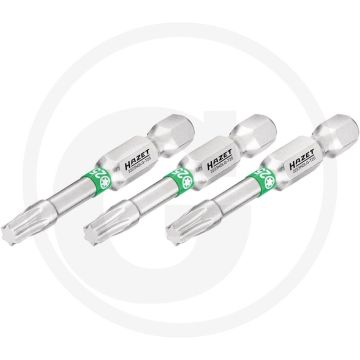 Hazet schraubendreher-einsatz-satz (bit), lang 3-teilig, innen torx® profil t25