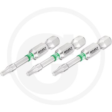 Hazet schraubendreher-einsatz-satz (bit), lang 3-teilig - innen torx® profil, 50 mm