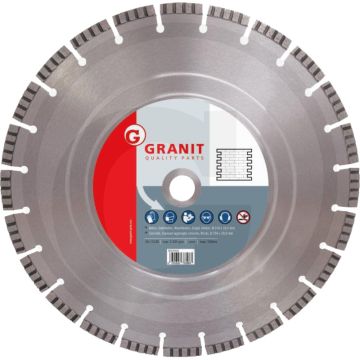 Diamantdoorslijpschijf Ø 400mm 28 segmenten 10mm - bandenzagen, vloerenzagen