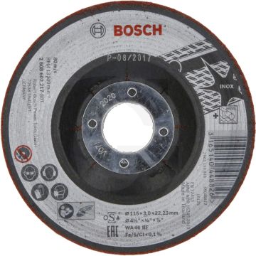 Bosch glijschijf wa 46 bf, 115 mm semi-flexibel - voor lichte voorbewerkingen