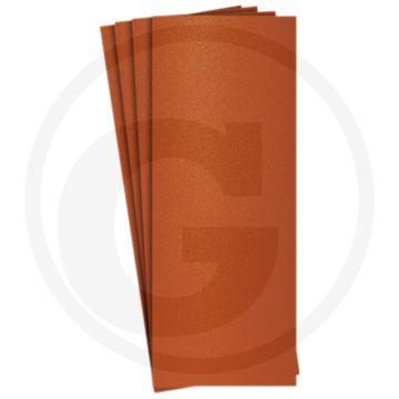 Schuurpapier zonder gaten ohne lochung - korrelgrootte 80, 93 x 230 mm