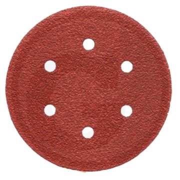 Papieren schuurschijven k180 Ø 150 mm - 50 stuks