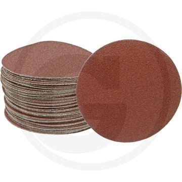 Disque abrasif en papier Rhodius rhodius, velcro Kerr - grain 60, Ø 115 mm.