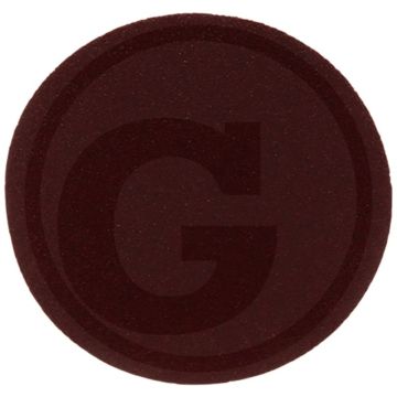 Disque abrasif en papier Rhodius rhodius, velcro Kerr, grain 80, Ø 115 mm.