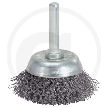 Ks tools roestvrij staaldraadborstel 0,3 mm, Ø 50 - roestvrij, staaldraad 0.3 - 4500 omw/min.