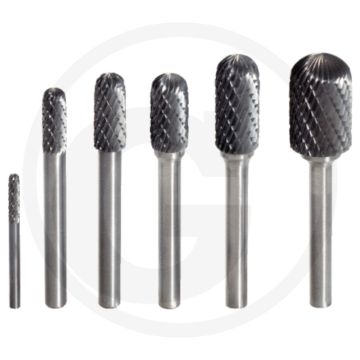 Ks tools hm freesstift met ronde kop, vorm c, 3,0 - hardmetalen freesstift met hoogste snijkantenstabiliteit