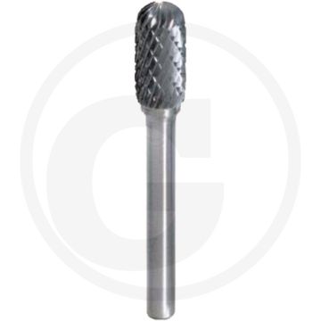 Ks tools hm freesstift met ronde kop, vorm c, 10 - hoogwaardig staal, geschikt voor verschillende materialen