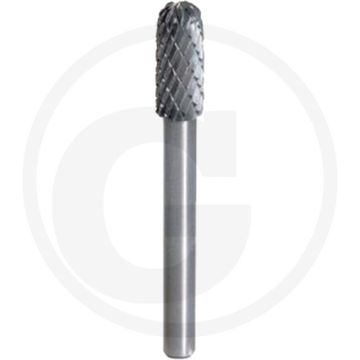 Ks tools hm freesstift met ronde kop, vorm c, 8 m - 8mm snijbreedte