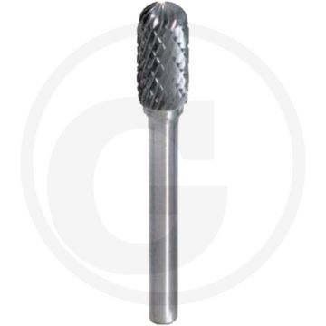 Fraise sur tige Ks tools hm à tête ronde, forme C, 10 - stabilité maximale des arêtes de coupe