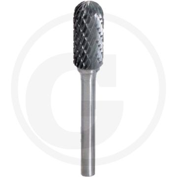 Ks tools hm freesstift met ronde kop, vorm c, 12 - hoogwaardig staal, 70mm snijlengte