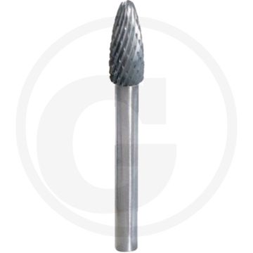 Ks tools hm freesstift met boog, vorm f, 8 mm - hoogste schneidkantenstabilität