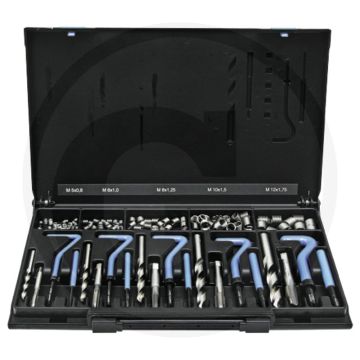 VÖlkel vÖlkel draadreparatie assortiment m5-m12 kunststof cassette - uitvoering: m5-m12