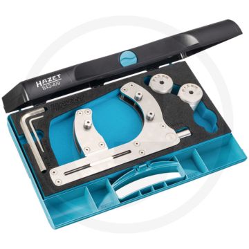Hazet schroefdraadrolset, 9-delig - voor schroefdraad met Ø: m5 tot 110 mm, 1,5 mm spoed, rechtse schroefdraad