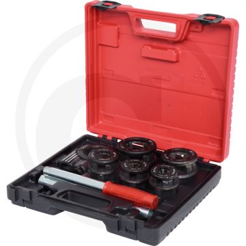 Ks tools draadtapset 3/8" - 1.1/4", 8-delig - voor bspt rechts din 2999