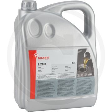 Boorolie 1:20 b - 5 liter, watermengbaar koelsmeermiddel