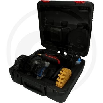 Ks tools luchtdruk multislijperset, 8-delig - druk max. 6,3 bar