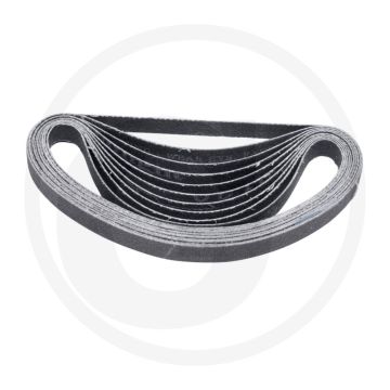 Hazet set schuurbanden 120 korrelgrootte 330mm 10 stuks